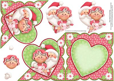 Mr & Mrs Santa All in One Over the Edge