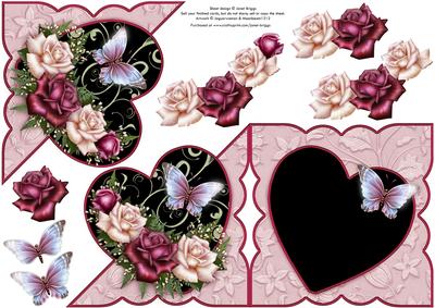 Antique Roses All in One Over the Edge