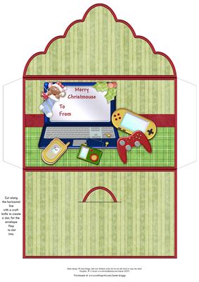 Gadgets Christmas Money Wallet Gift Envelope