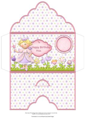 Little Princess Money Wallet Sheet 1