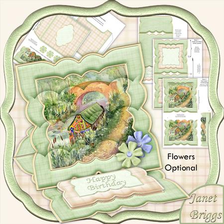 Along the Canal Easel Card Kit