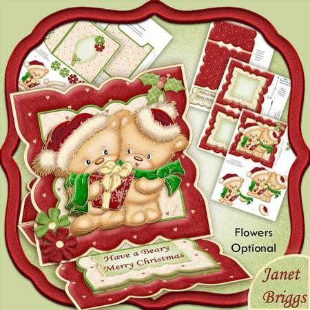 Christmas Gift Easel Card Kit