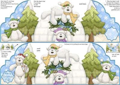 Polar Bears Over the Edge Quick Gatefold