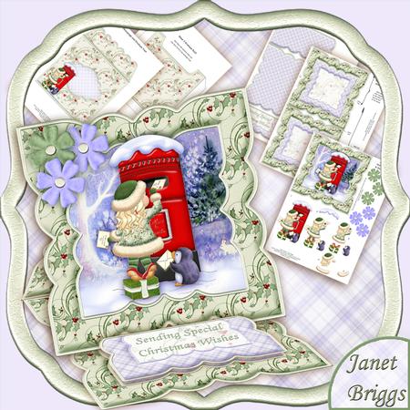Posting Letters to Santa Easel Card Kit