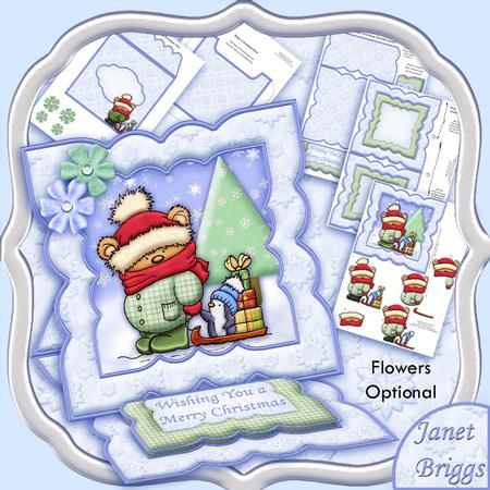 Hold My Hand Christmas Easel Card Kit