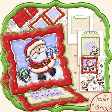 Lets Go Home Christmas Easel Card Kit