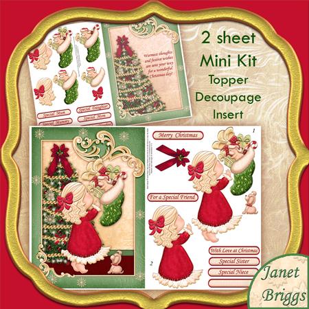 Stocking Surprise Christmas 2 Sheet Mini Kit