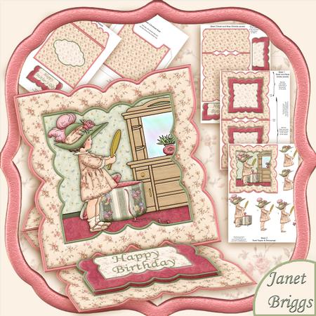 Just Like Mum Birthday or Mothers Day Easel Card Kit