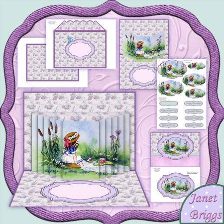 Pop Up Scene Cool Waters 3D Card Kit