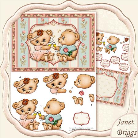 Time to Celebrate Wedding Anniversary or Valentine Mini Kit