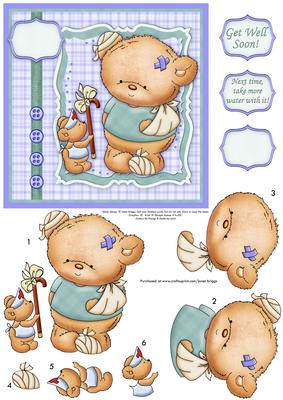 Will This Help You Get Well Soon Topper & Decoupage