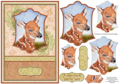 A Dear Card for You! Card Topper & Pyramage