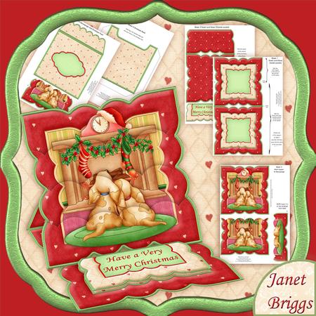 Waiting for Santa Easel Card Kit & Pyramage