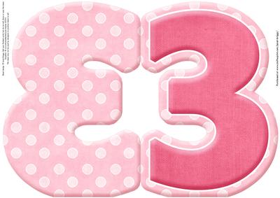 Age 3 Blank Pink Birthday Shape Card