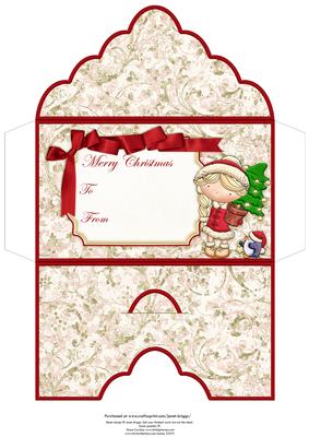 Daisys Christmas Tree Christmas Money Wallet