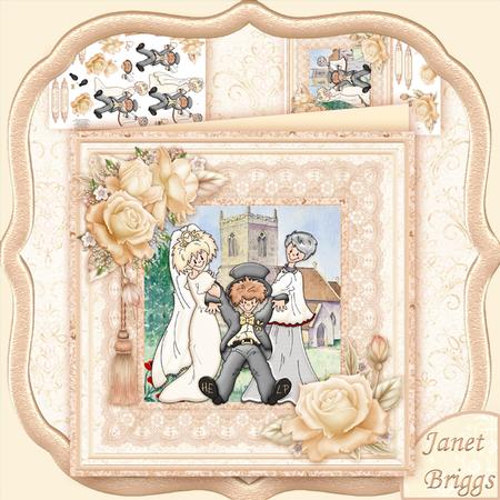 Wedding Get Me to the Church on Time 8x8 Mini Kit