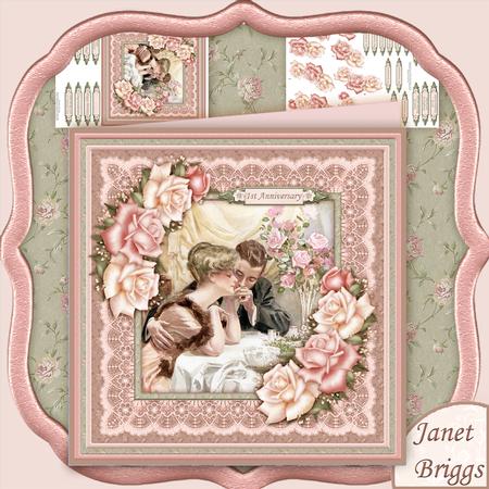 Romantic Evening Anniversary Engagement Etc 8x8 Mini Kit