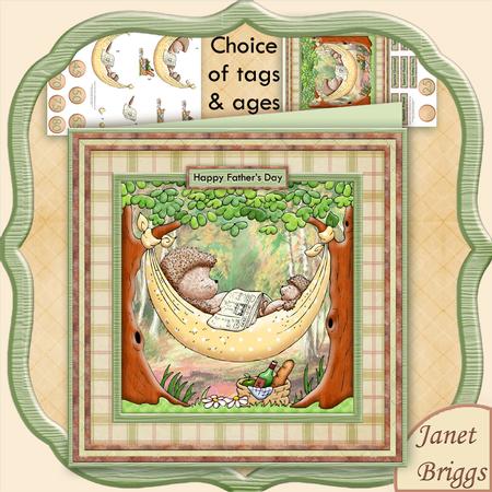 Henry's Hammock 8x8 Mini Kit & Decoupage for Men