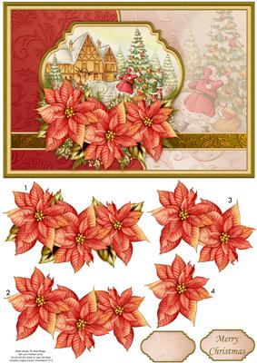 Dress the Christmas Tree Card Topper & Decoupage