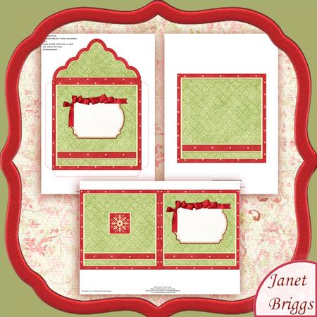 Westie & Bauble Envelope & Insert Mini Kit for Cup565646_68
