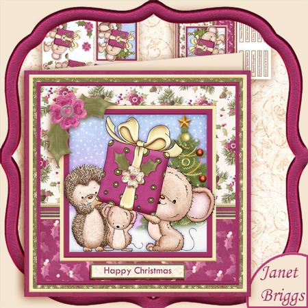 A Little Something Christmas Mini Kit & Decoupage