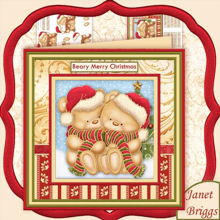 All Wrapped Up Christmas Mini Kit & Decoupage