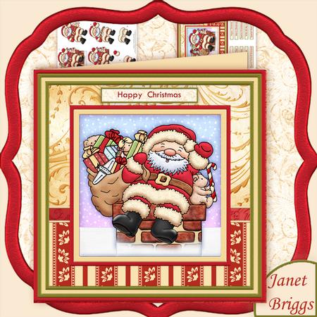 Santas Delivery Christmas Mini Kit & Decoupage
