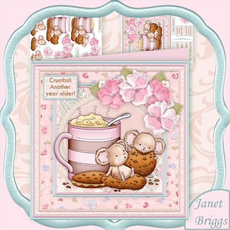 Crumbs Another Year Older Hot Chocolate & Cookies Mini Kit
