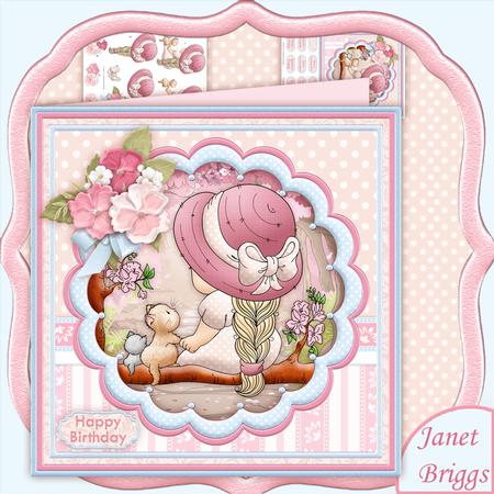 The Purrfect Day 8x8 Mini Kit & Decoupage