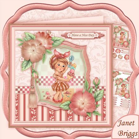 Have a Nice Day 8x8 Mini Kit & Decoupage