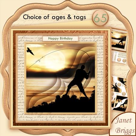 Fishing at Sunset 8x8 Stacker Mini Kit & Ages