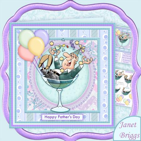 Party Guy Male Birthday Retirement or Father's Day Mini Kit