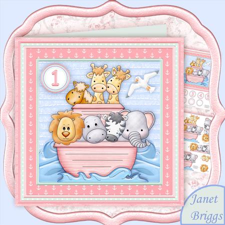Animal Ark Birthday Ages Baby Christening Girl Mini Kit