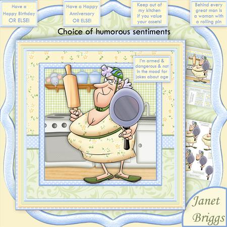 Armed & Dangerous Humorous Birthday or Anniversary Mini Kit