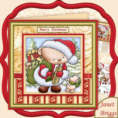 Gimme Gimme Christmas 7.5 Decoupage Mini Kit