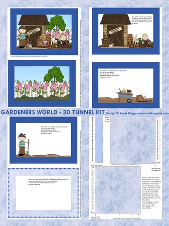 The Shed Gardeners World 3D Tunnel Kit