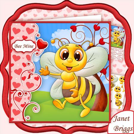Bee Mine Valentine's Day Birthday Anniversary Mini Kit