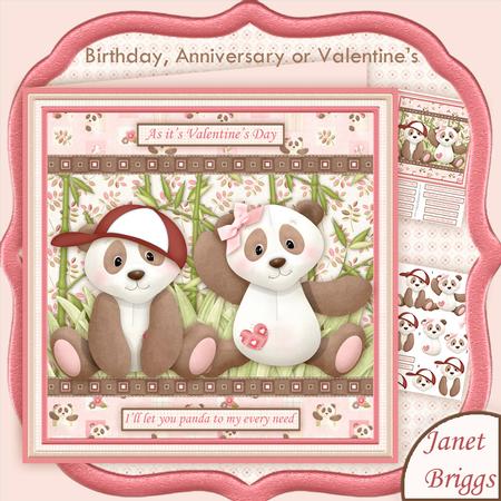 Panda to My Needs Birthday Valentine's Day Anniversary