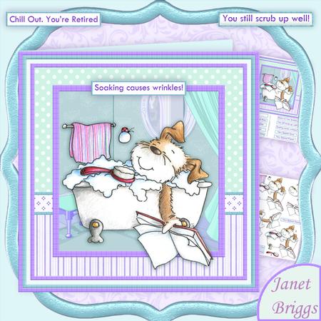 Soaking Causes Wrinkles Birthday Retirement Mini Kit