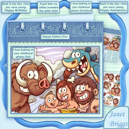 Oldies Selfie 8x8 Mini Kit Various Occasions