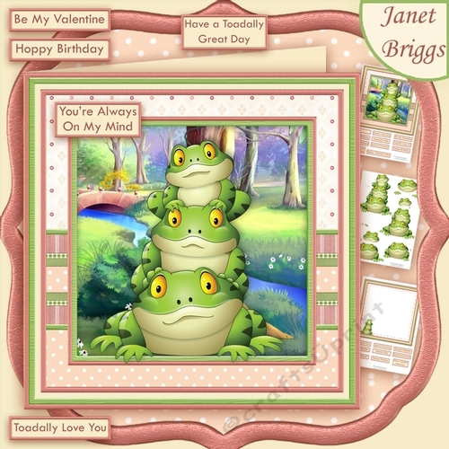 YOURE ALWAYS ON MY MIND Decoupage & Insert Mini Kit for Various Occasions
