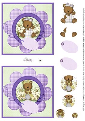 Lily Bear Quick Toppers Pyramid & Decoupage