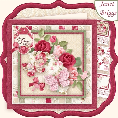 MY FAIR LADY 7.5 Decoupage & Insert Mini Kit