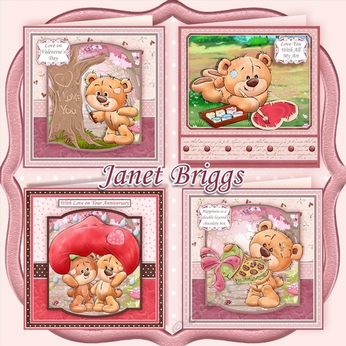 LOVING TEDDIES BUMPER KIT 