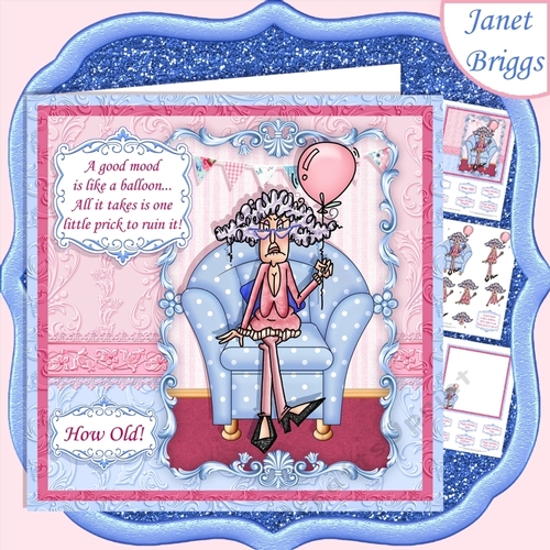 A GOOD MOOD Stella 7.5 Decoupage & Insert Mini Kit