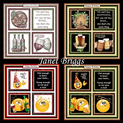 THE BEER & WINE DRINKERS 7.5 Quick Layer Cards & Inserts Bumper Kit