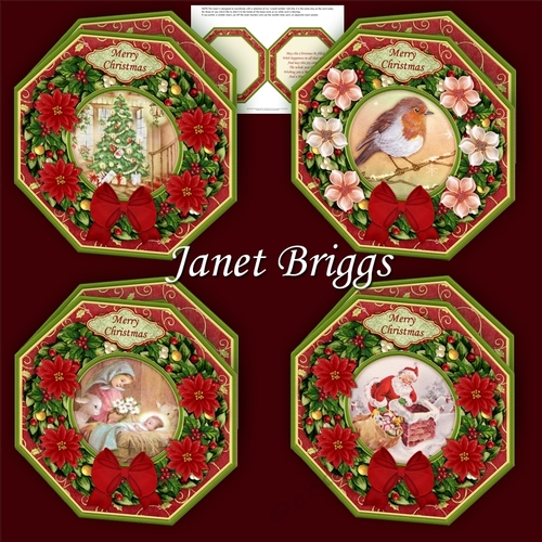CHRISTMAS WREATH BUILDER 5.8 Decoupage & Inserts Bumper Kit