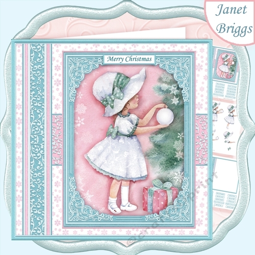 DECORATING THE TREE Christmas 7.8 Decoupage & Insert Mini Kit