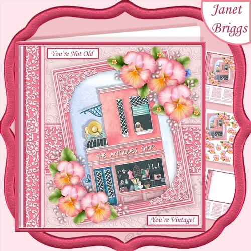 ANTIQUES SHOP 7.5 Decoupage & Insert Mini Kit
