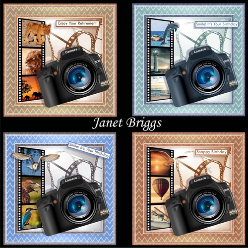 CAMERA SNAPSHOTS 7.5 Decoupage & Insert Bumper Kit